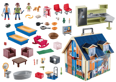 Playmobil: przenośny domek dla lalek Dollhouse - Noski Noski