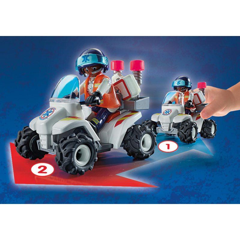 Playmobil: ratowniczy Speed Quad City Action - Noski Noski