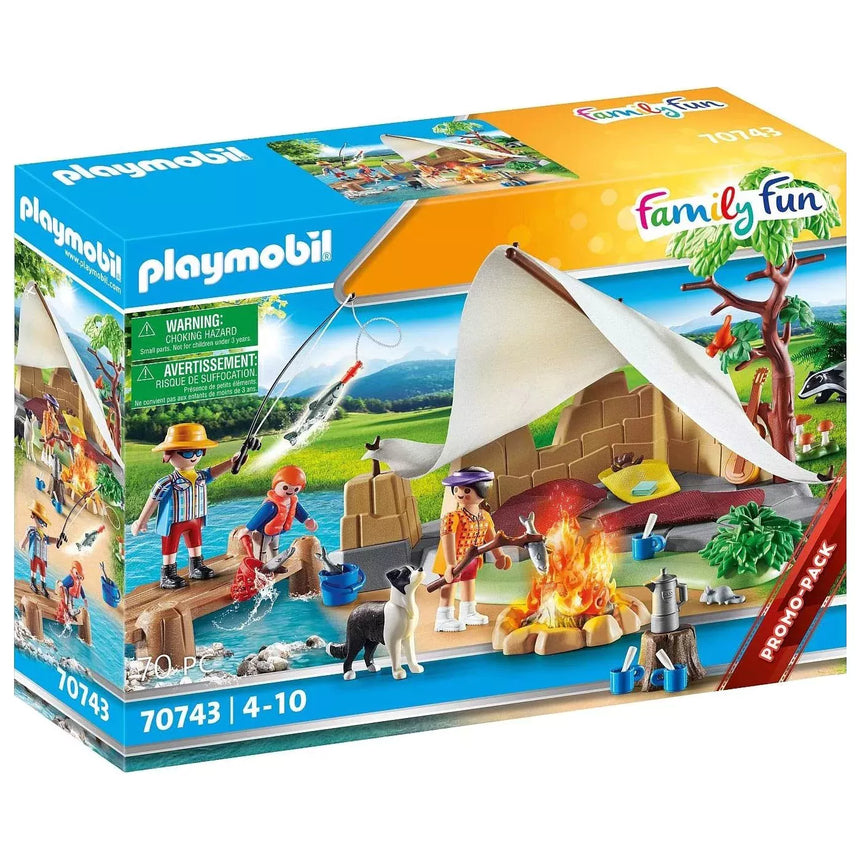 Playmobil: rodzina na kempingu Family Fun - Noski Noski