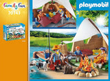 Playmobil: rodzina na kempingu Family Fun - Noski Noski