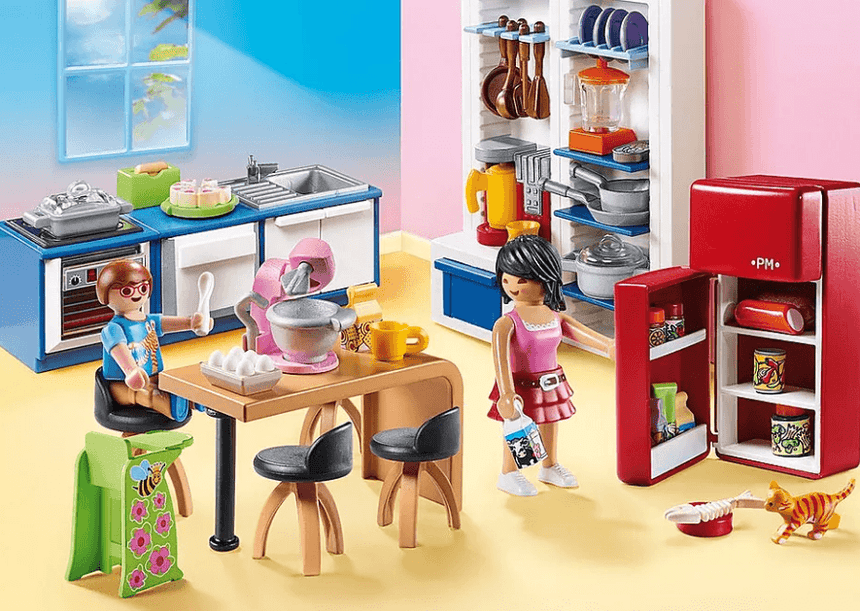 Playmobil: rodzinna kuchnia Dollhouse - Noski Noski