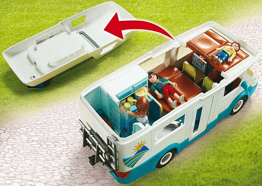 Playmobil: rodzinne auto kamper Family Fun - Noski Noski
