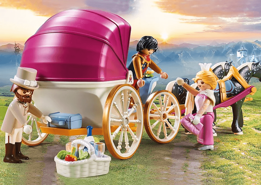 Playmobil: romantyczna bryczka Princess - Noski Noski