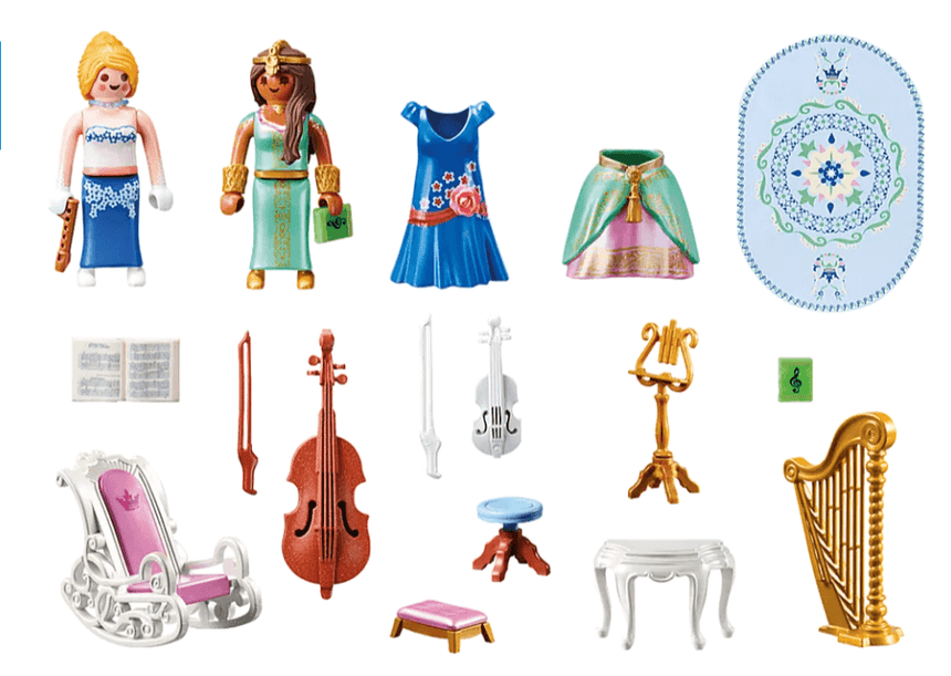 Playmobil: sala muzyczna księżniczek Princess - Noski Noski