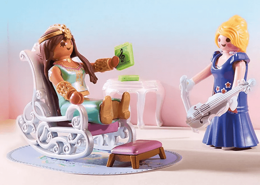 Playmobil: sala muzyczna księżniczek Princess - Noski Noski