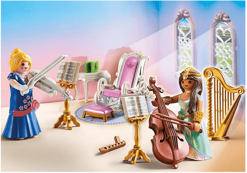 Playmobil: sala muzyczna księżniczek Princess - Noski Noski