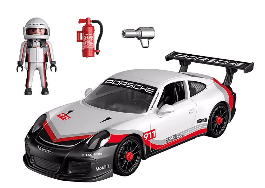 Samochód Porsche 911 GT3 Cup od Playmobil - idealna zabawka dla