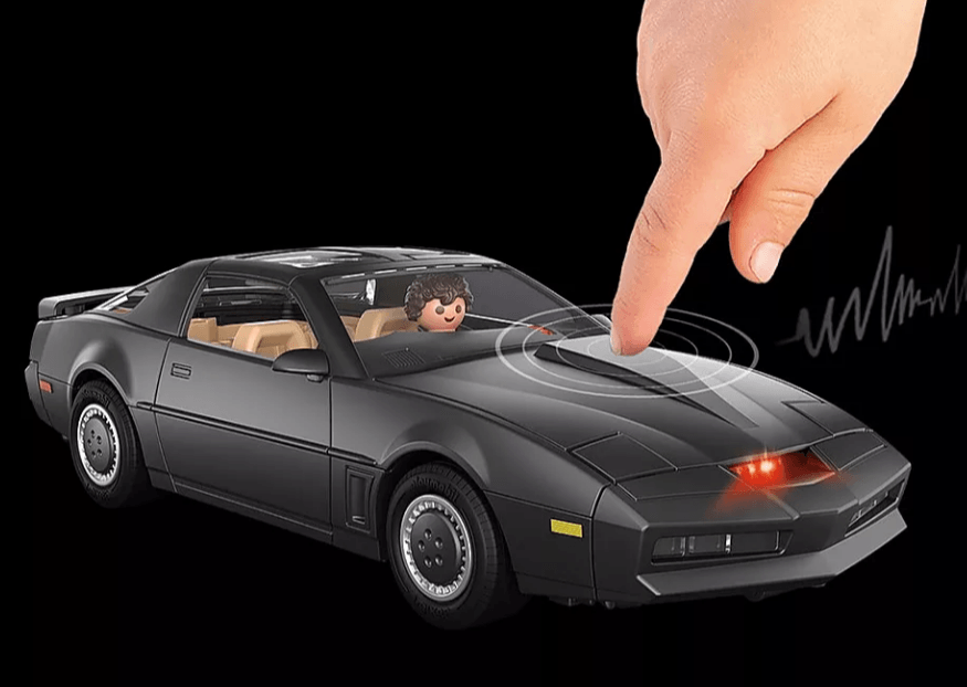 Playmobil: samochód ze światłem i dźwiękiem Knight Rider K.I.T.T - Noski Noski