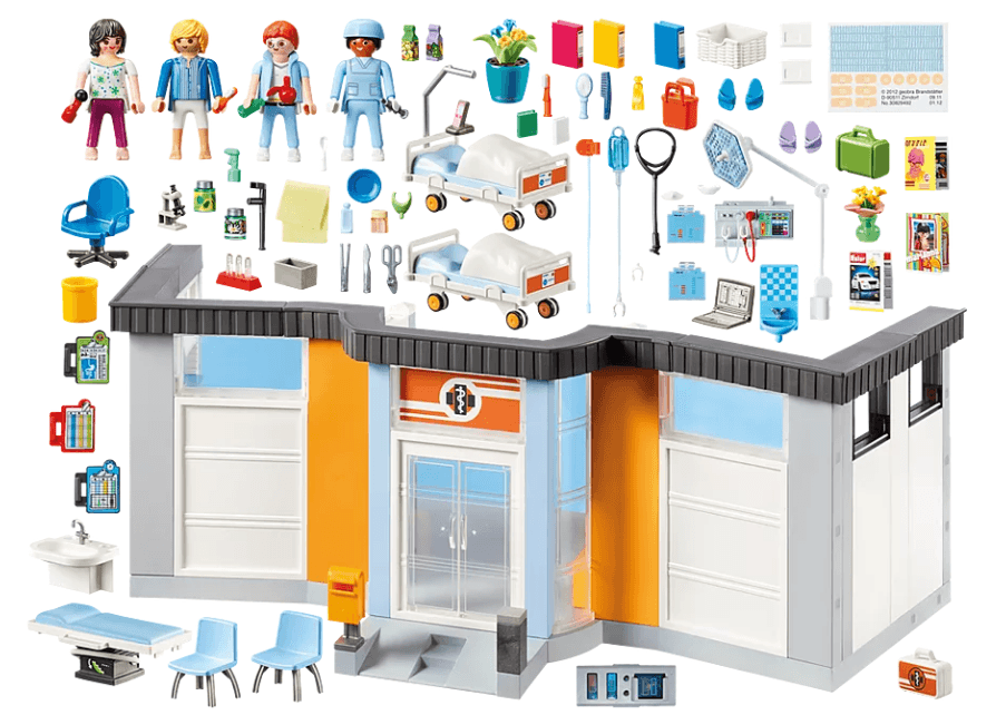 Playmobil: szpital z wyposażeniem City Life - Noski Noski