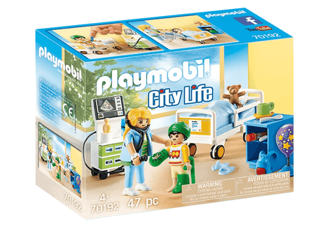 Playmobil: szpitalny pokój dziecięcy City Life - Noski Noski
