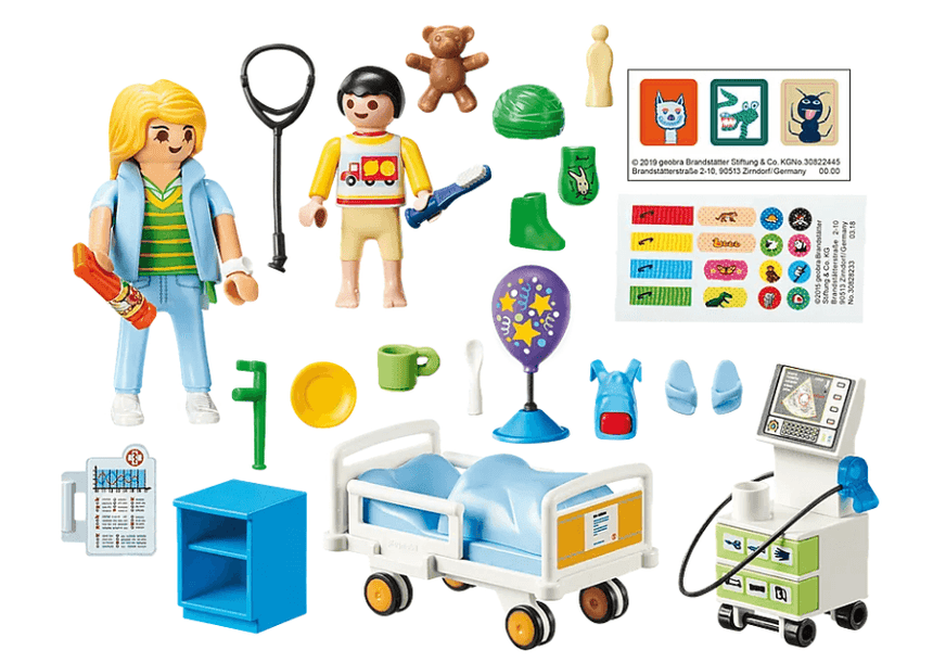 Playmobil: szpitalny pokój dziecięcy City Life - Noski Noski