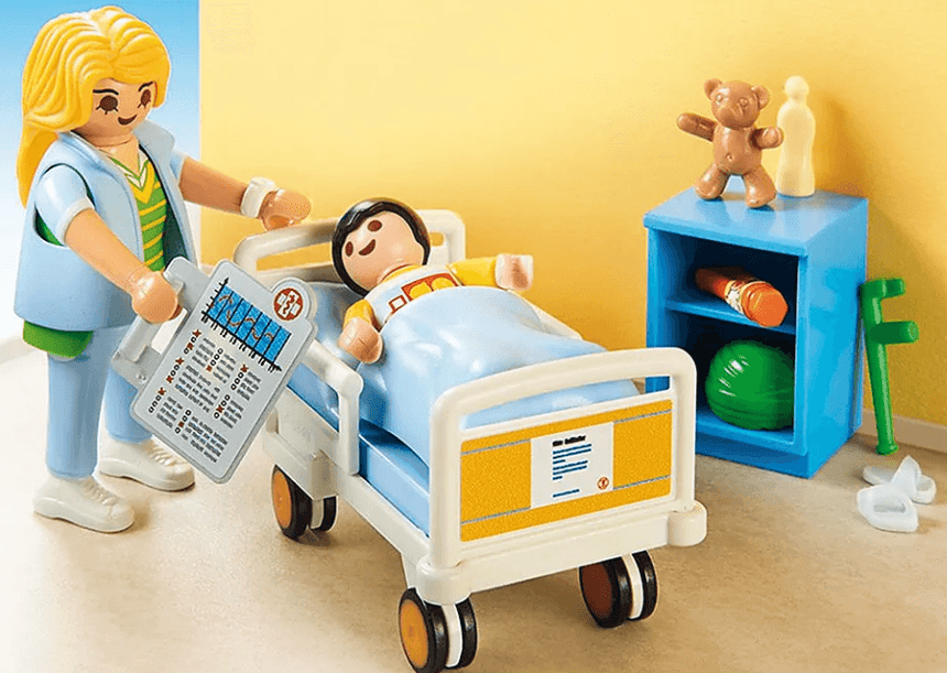 Playmobil: szpitalny pokój dziecięcy City Life - Noski Noski