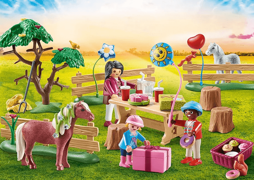 Playmobil: urodziny w stadninie kucyków Country - Noski Noski