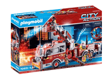 Playmobil: wóz strażacki US Tower Ladder City Action - Noski Noski