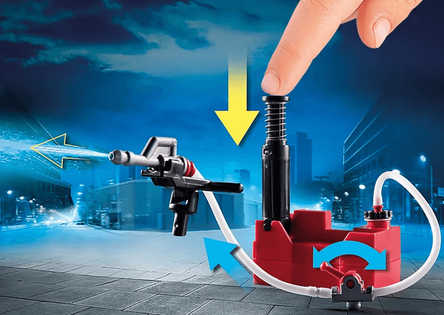 Playmobil: wóz strażacki US Tower Ladder City Action - Noski Noski