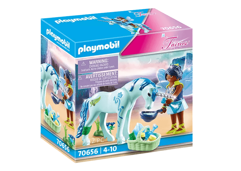 Playmobil: wróżka uzdrawiająca jednorożca Fairies - Noski Noski
