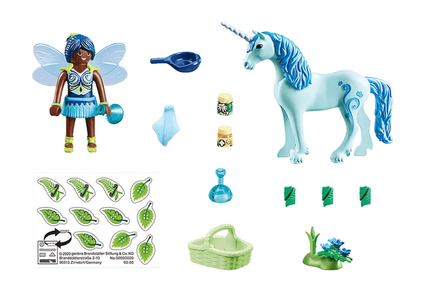 Playmobil: wróżka uzdrawiająca jednorożca Fairies - Noski Noski