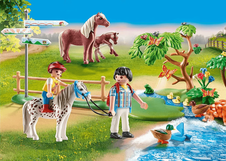 Playmobil: wycieczka z kucykiem Country - Noski Noski