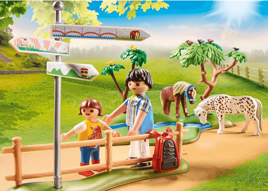 Playmobil: wycieczka z kucykiem Country - Noski Noski