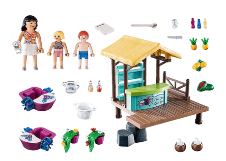 Playmobil: wypożyczalnia łódek i bar z sokami Family Fun - Noski Noski