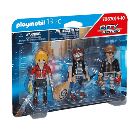 Playmobil: zestaw figurek Złodzieje City Action - Noski Noski