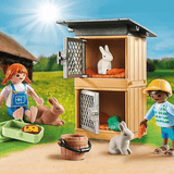 Playmobil: zestaw upominkowy karmienie królików Country - Noski Noski