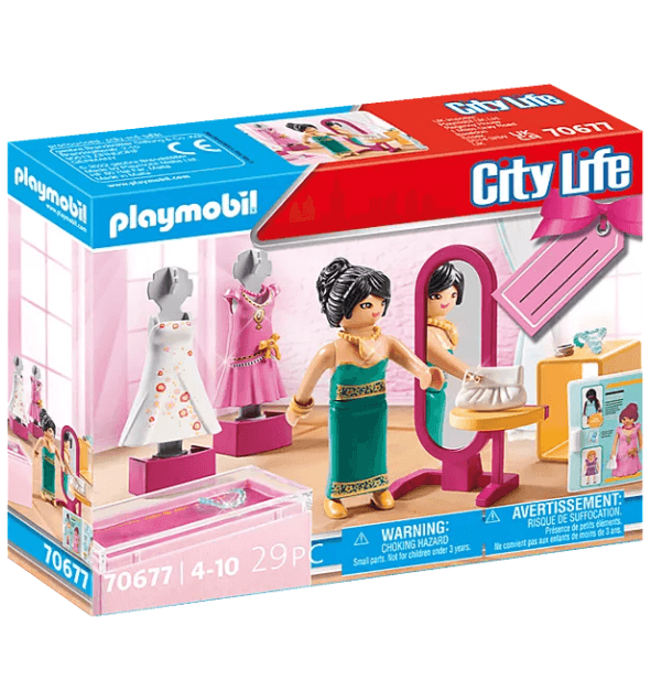 Playmobil: zestaw upominkowy stylowy butik City Life - Noski Noski