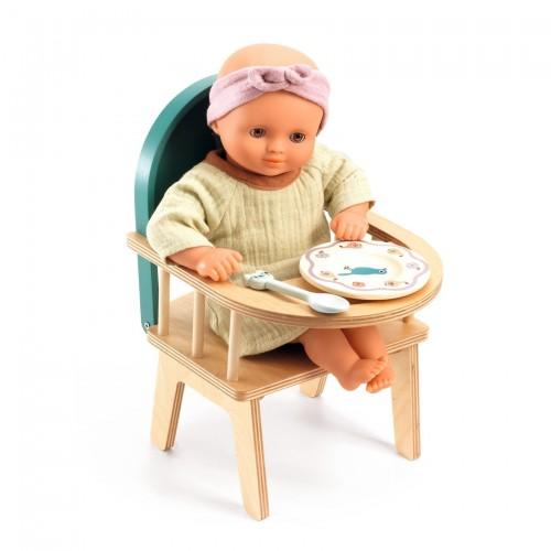 Pomea: krzesełko do karmienia dla lalki - Noski Noski