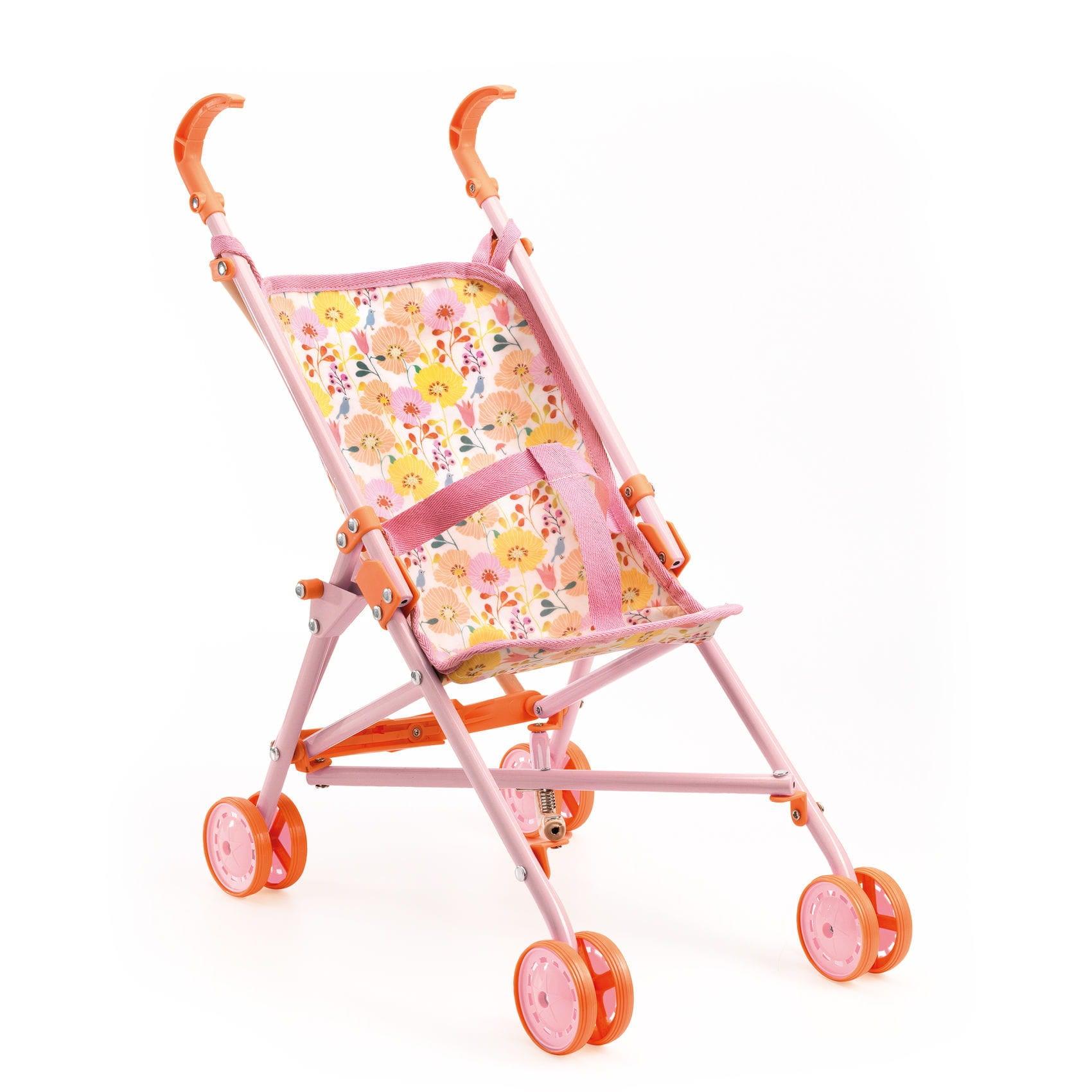 Pomea: wózek spacerowy dla lalek Kwiaty - Noski Noski