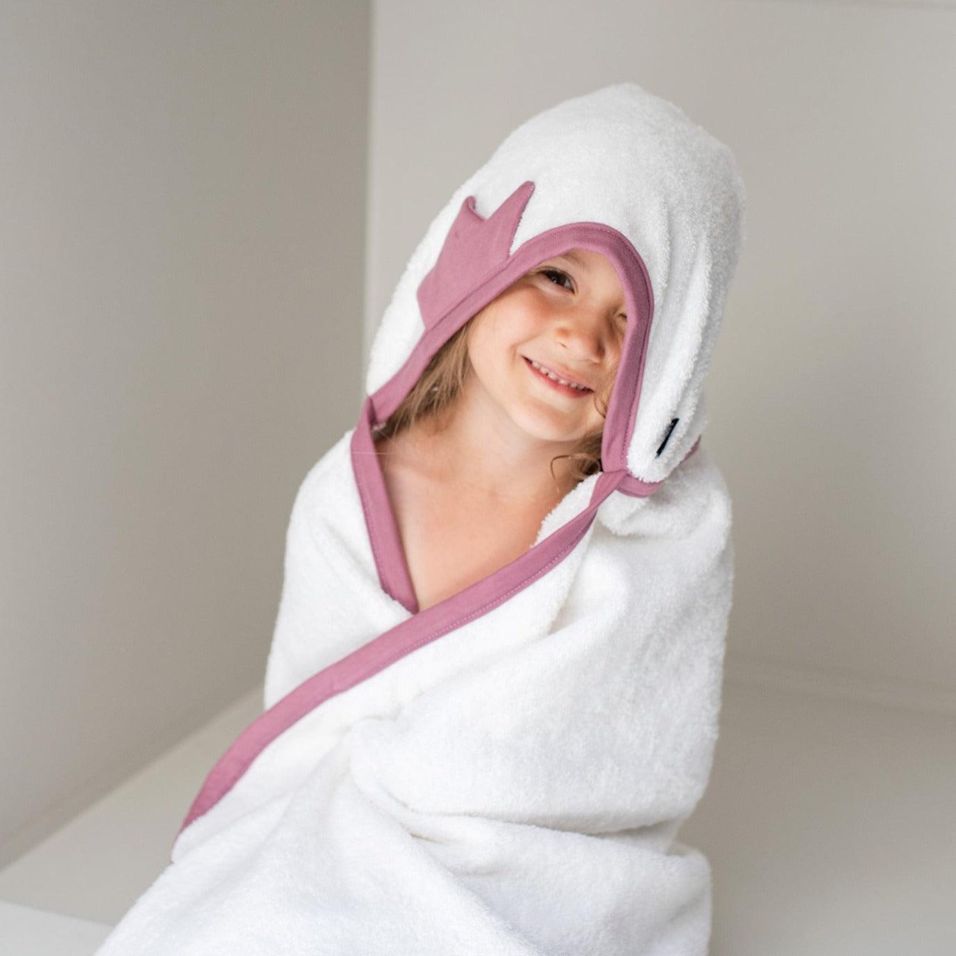 Poofi: bawełniany ręcznik z kapturkiem Princess - Noski Noski
