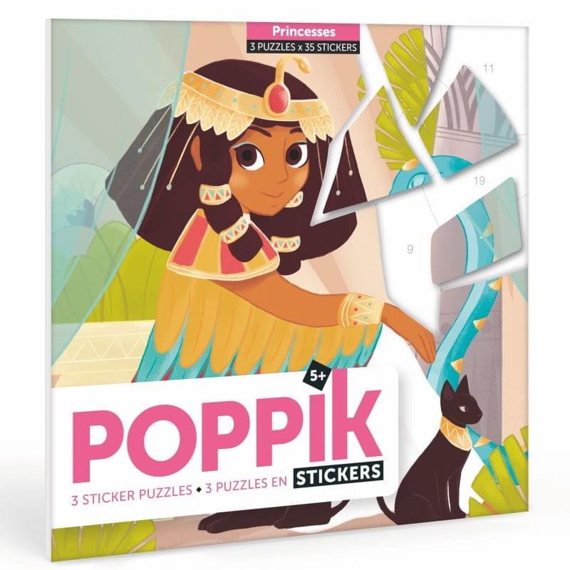 Poppik: naklejki puzzle Princesses - Noski Noski