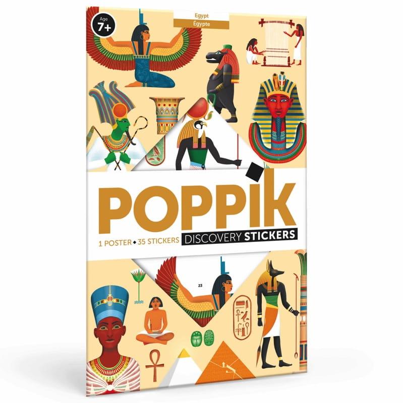 Poppik: plakat wyklejanka Starożytny Egipt - Noski Noski
