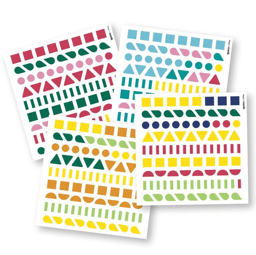 Poppik: pocztówki wyklejanka pixel art wróżki My Sticker Cards Magic - Noski Noski