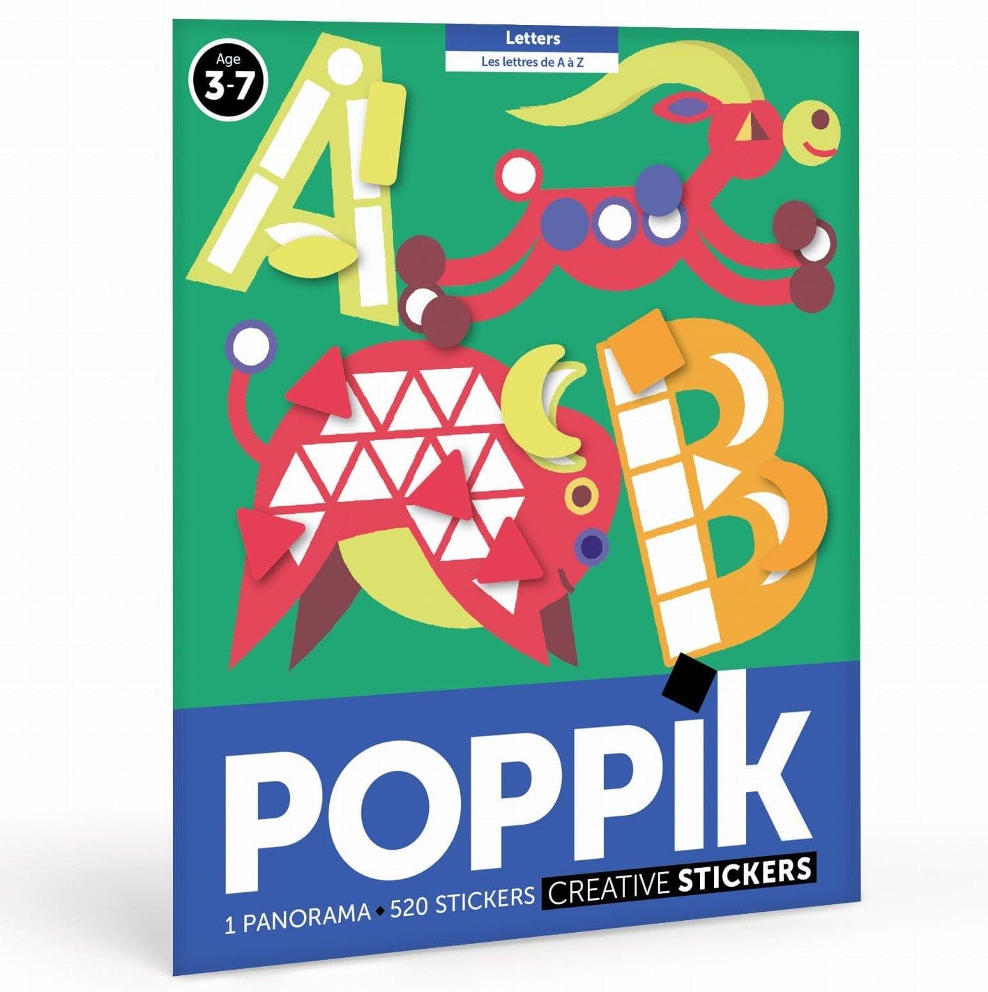 Poppik: wyklejanka alfabet ABC - Noski Noski