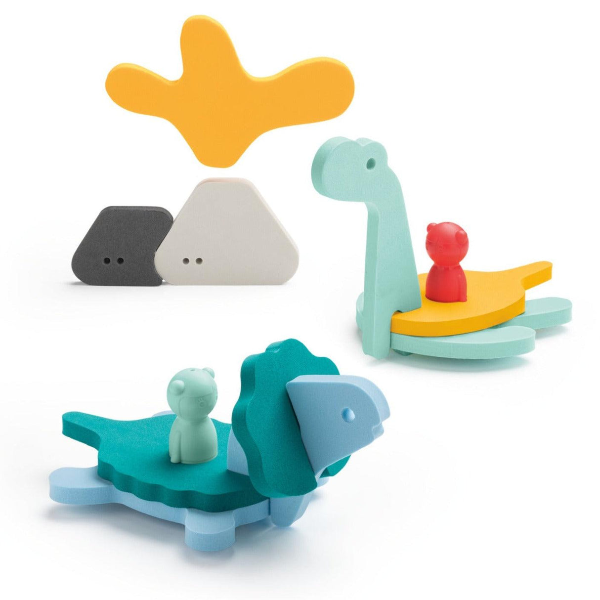 Quut: piankowe puzzle kąpielowe 3D Quutopia Świat Dinozaurów - Noski Noski