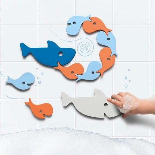 Quut: piankowe puzzle kąpielowe Quutopia Rekiny - Noski Noski