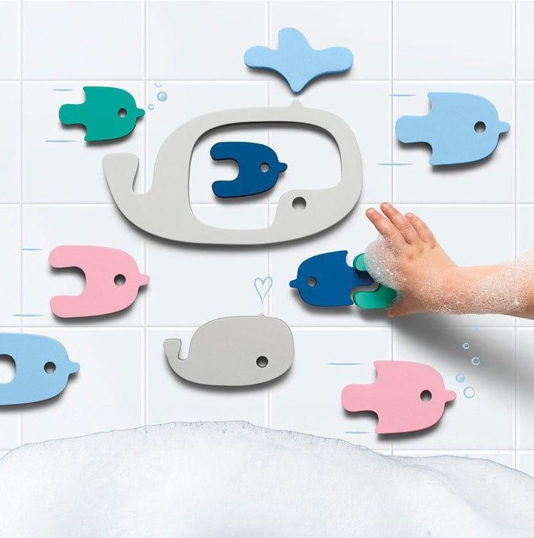 Quut: piankowe puzzle kąpielowe Quutopia Wieloryby - Noski Noski