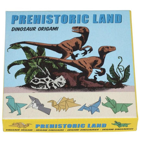 Origami z papieru dla dzieci, zestaw Rex London Prehistoric Land Dinozaury do składania.