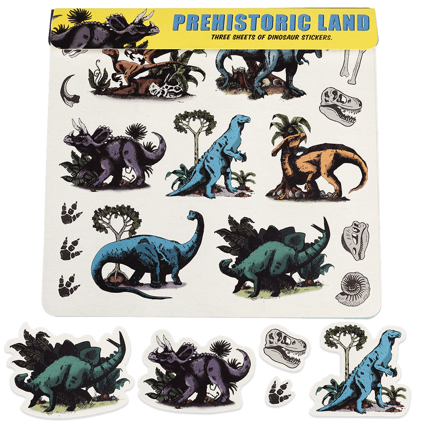 Rex London: naklejki dinozaury Prehistoric Land Stickers - Noski Noski
