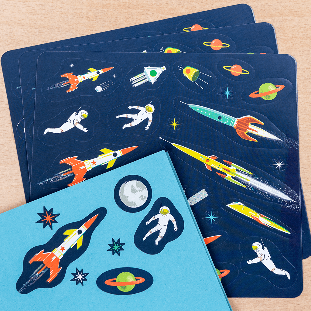 Rex London: naklejki kosmos Space Stickers - Noski Noski