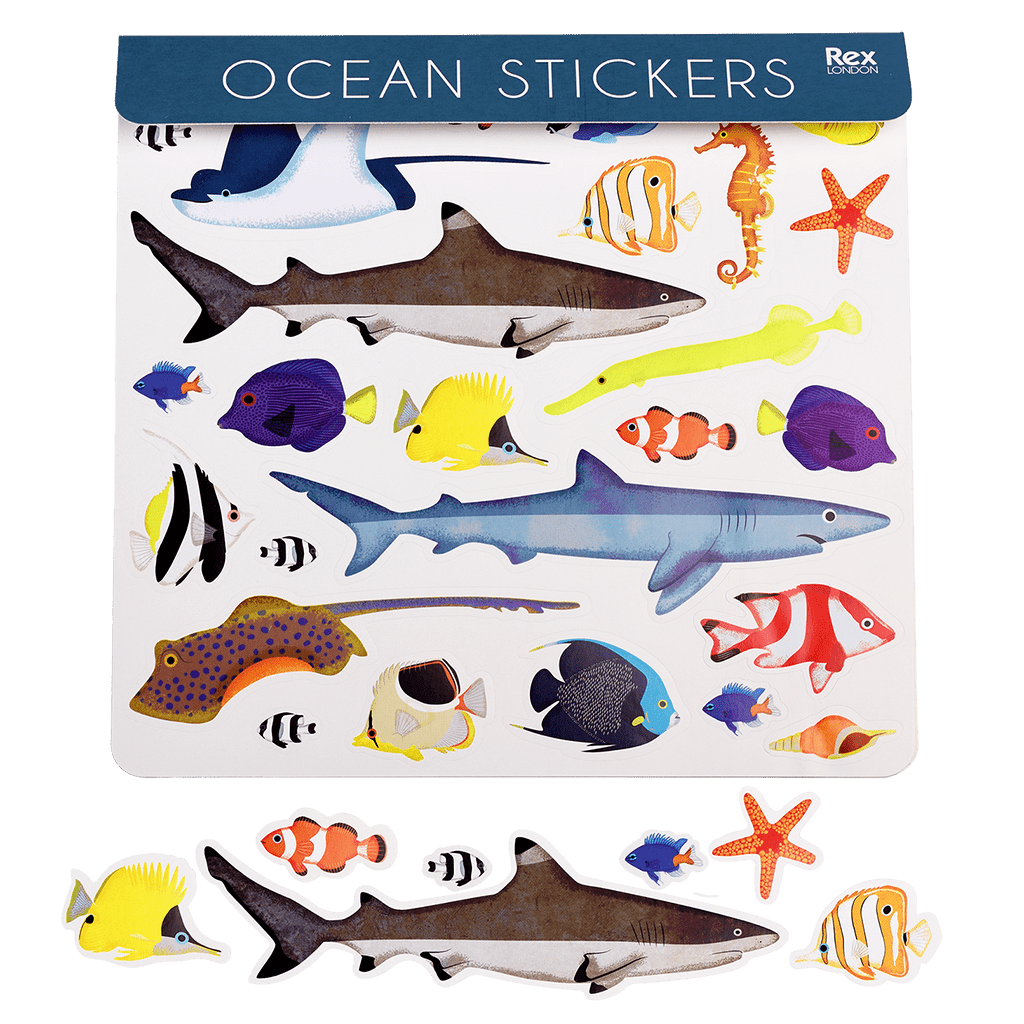 Rex London: naklejki Ocean Stickers - Noski Noski