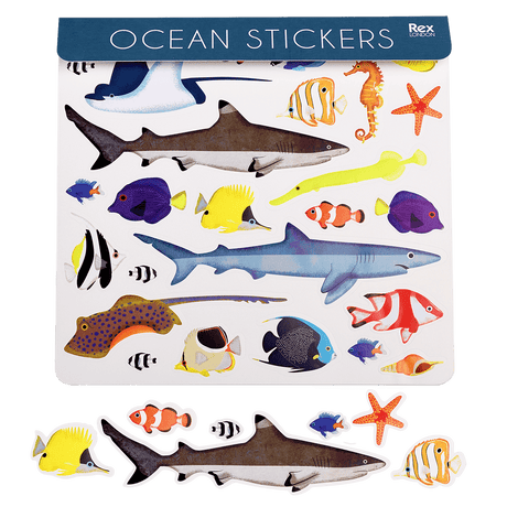 Rex London: naklejki Ocean Stickers - Noski Noski