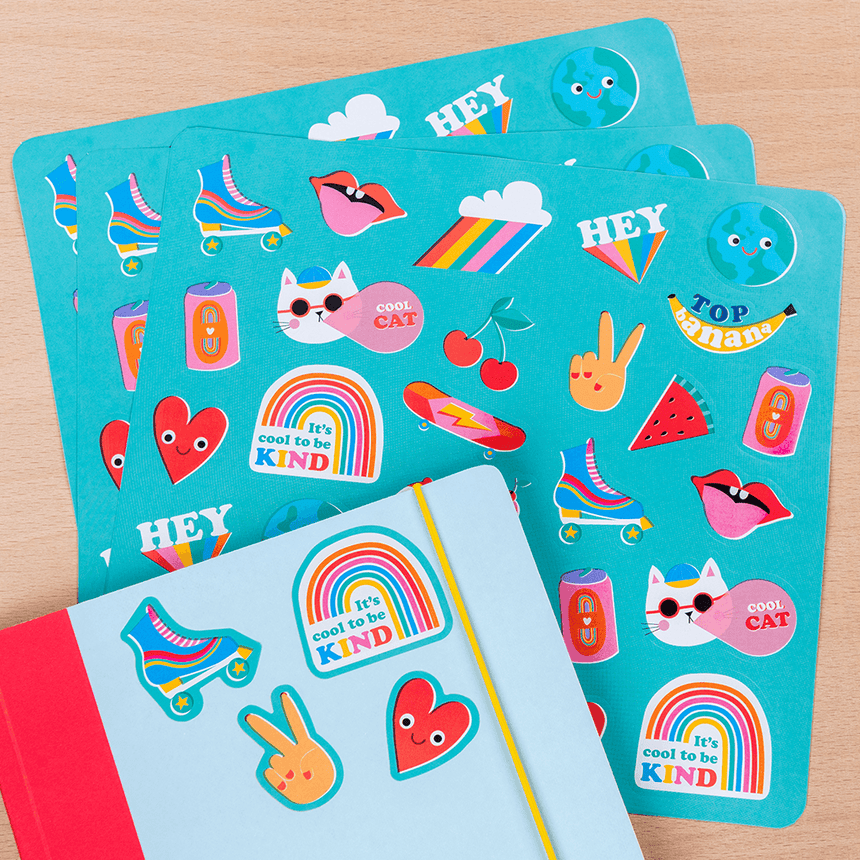 Rex London: naklejki Top Banana Stickers - Noski Noski