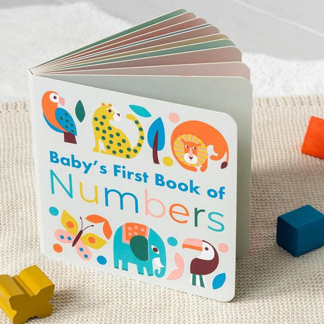 Rex London: pierwsza książka liczby Baby First Book Numbers - Noski Noski