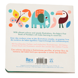 Rex London: pierwsza książka liczby Baby First Book Numbers - Noski Noski