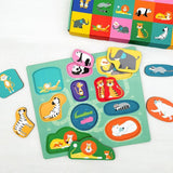 Rex London: puzzle zoo Animal Park - Noski Noski