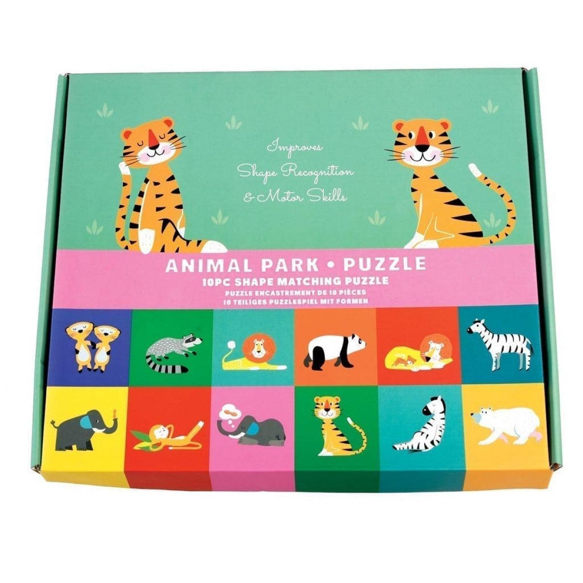 Rex London: puzzle zoo Animal Park - Noski Noski