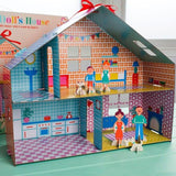 Rex London: tekturowy domek dla lalek Cardboard Doll's House - Noski Noski