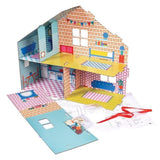 Rex London: tekturowy domek dla lalek Cardboard Doll's House - Noski Noski