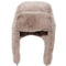 Rockahula Kids: futrzana czapka uszanka Teddy Fur Brown - Noski Noski